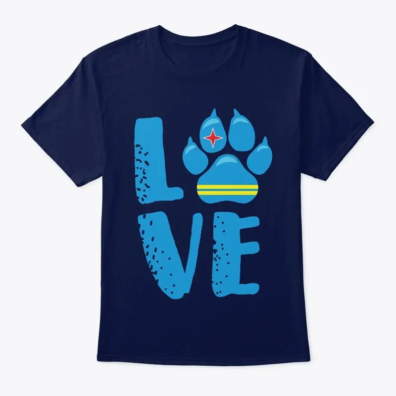 LOVE  - Aruba Paw Design