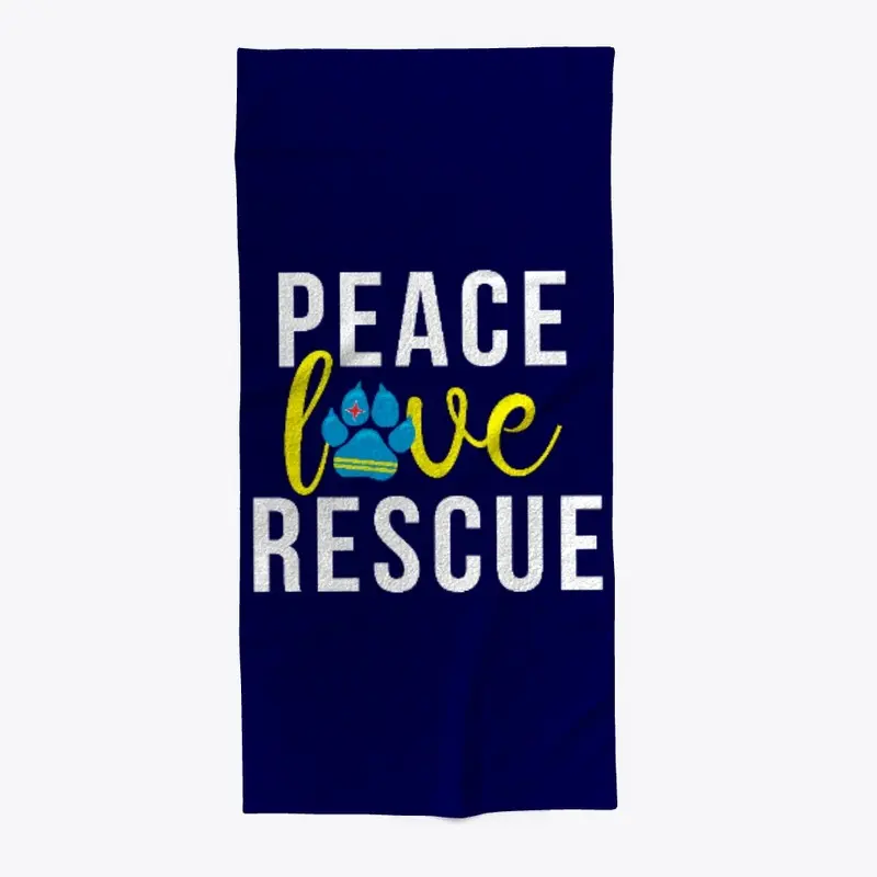 PEACE LOVE RESCUE - PAW Design v2