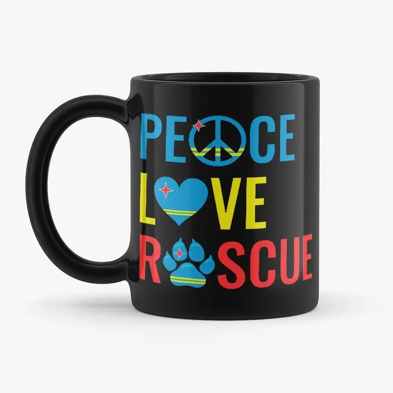 PEACE LOVE RESCUE - PAW Design v3