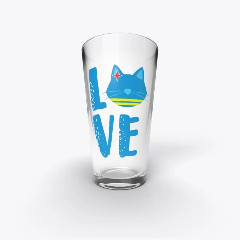 LOVE - Aruba Cat Head Design