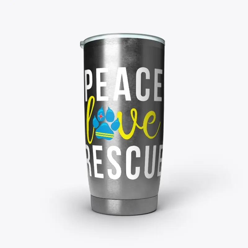 PEACE LOVE RESCUE - PAW Design v2