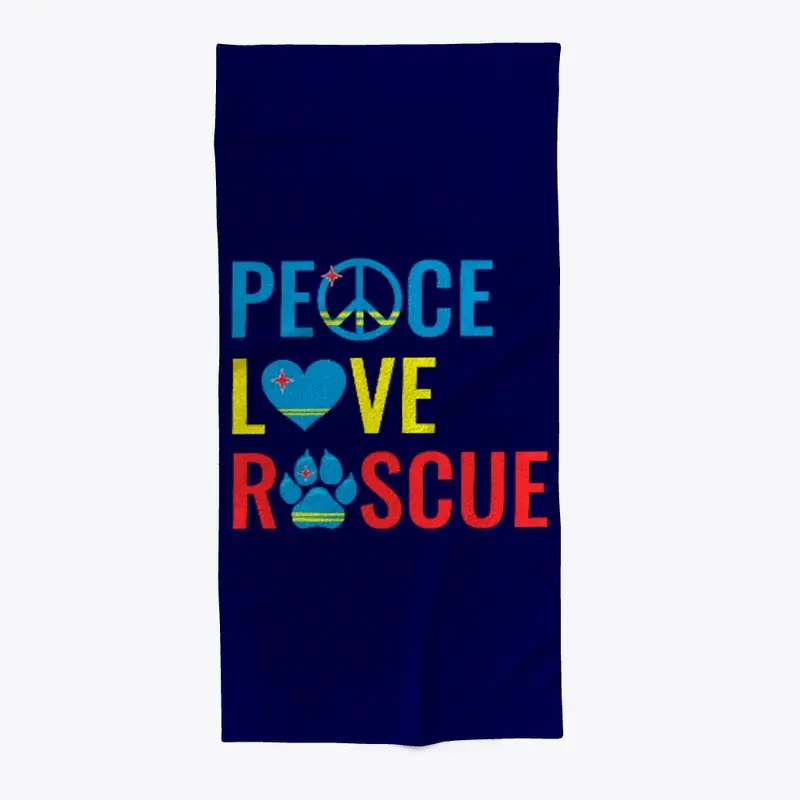 PEACE LOVE RESCUE - PAW Design v3