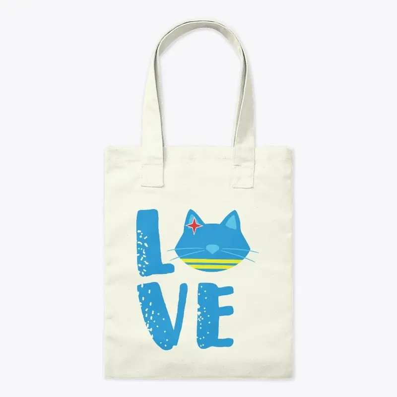 LOVE - Aruba Cat Head Design