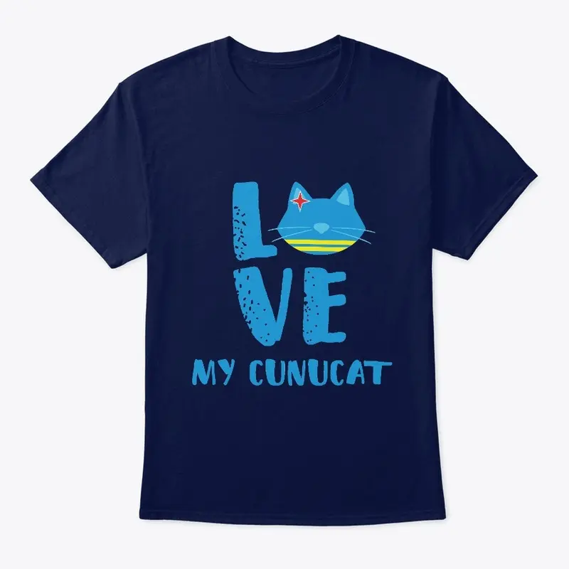 LOVE MY CUNUCAT  - Aruba Cat Head Design