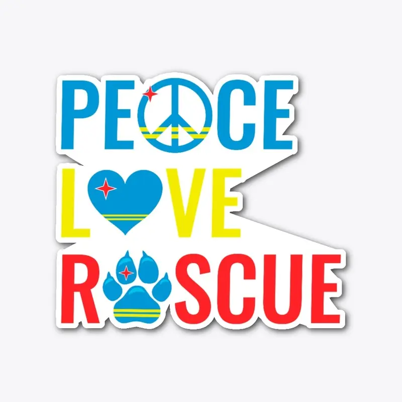 PEACE LOVE RESCUE - PAW Design v3