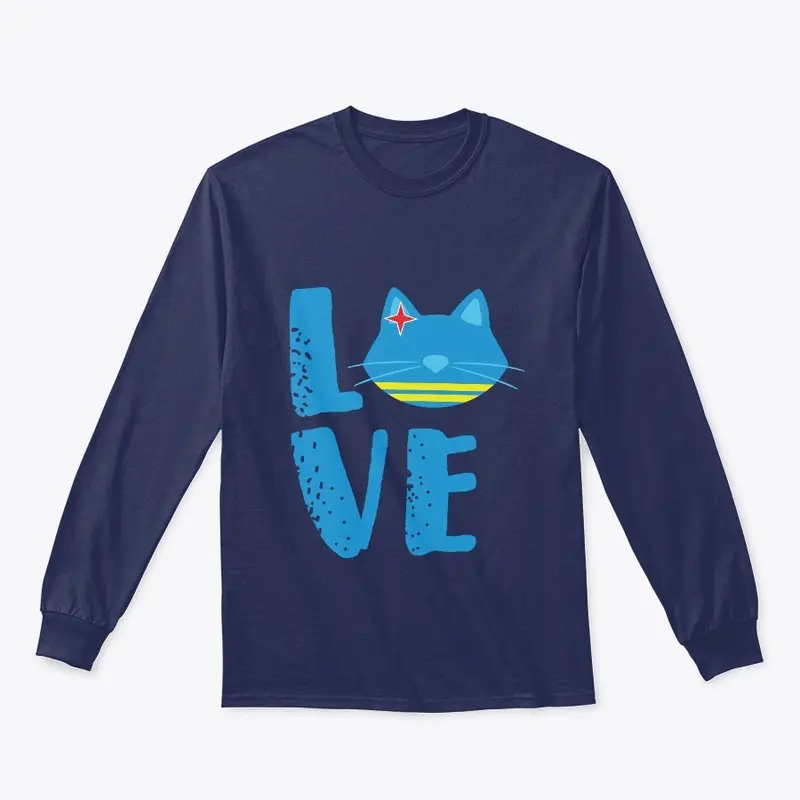 LOVE - Aruba Cat Head Design