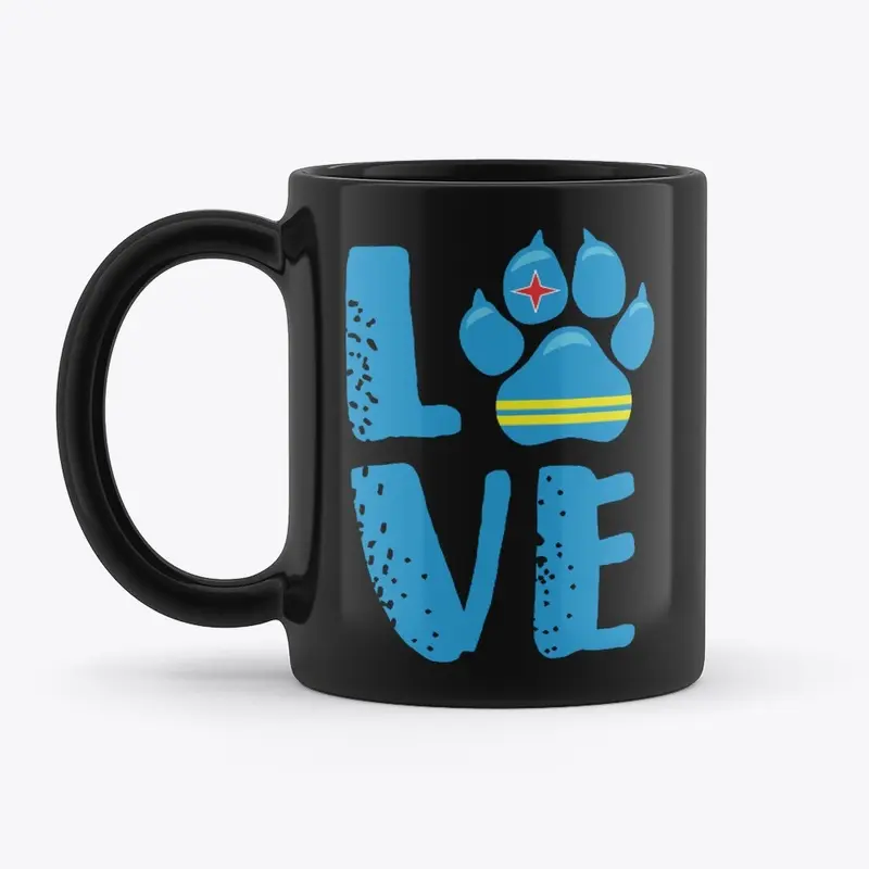 LOVE  - Aruba Paw Design