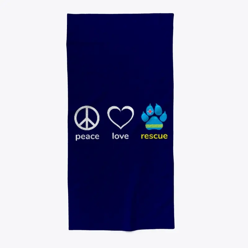 PEACE LOVE RESCUE - PAW Design v1